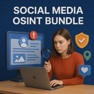 حزمة القرصنة باستخدام OSINT عبر وسائل التواصل الاجتماعي
