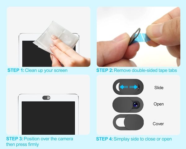 Web Cam/ Mobile Phone Lens Cover, X5 - Image 4