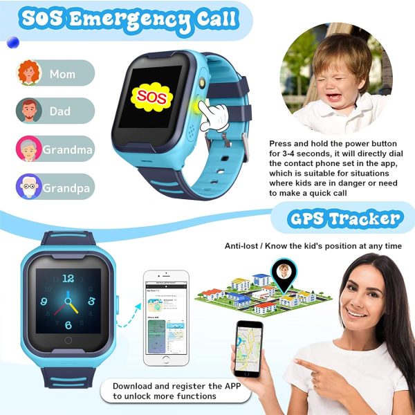 ⁦ساعة تتبع GPS للأطفال⁩ - الصورة ⁦6⁩