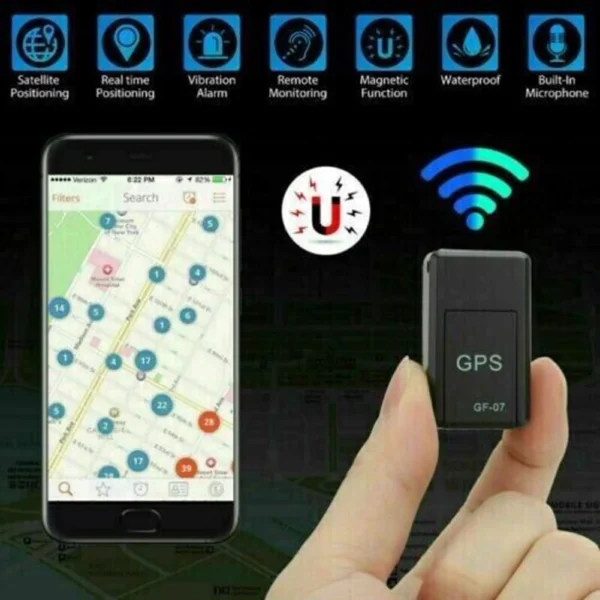 ⁦جهاز تتبع للأطفال مغناطيسي GF-07 - تتبع السيارة في الوقت الحقيقي⁩ - الصورة ⁦5⁩