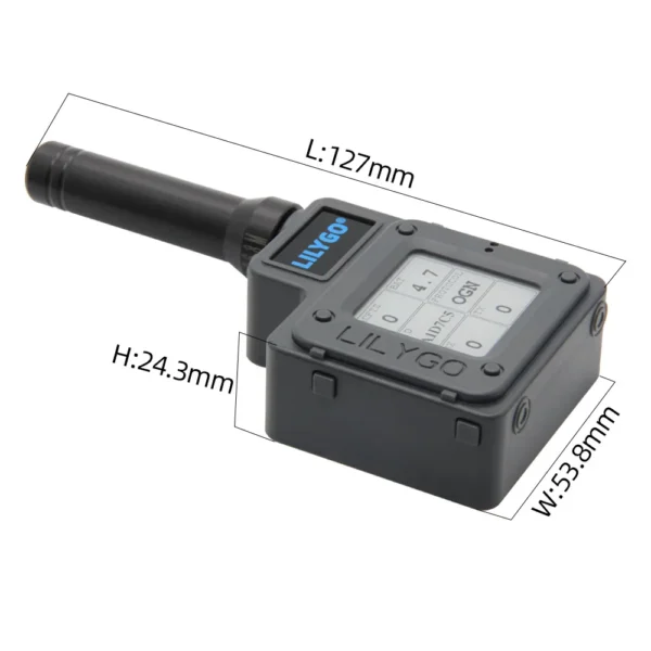 ⁦LILYGO® TTGO Meshtastic T-Echo وحدة لاسلكية LoRa SX1262 433/868/915MHz NRF52840 1.54 شاشة إلكترونية GPS RTC NFC BME280 لأردوينو⁩ - الصورة ⁦5⁩