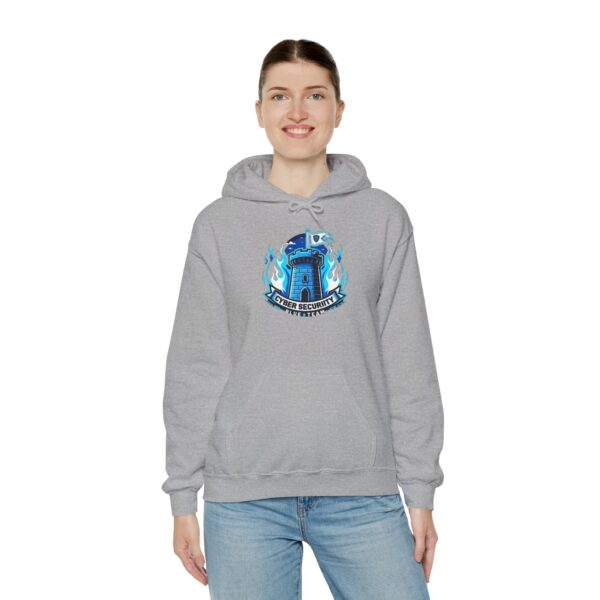 Cyber Castle Hooded Sweatshirt - Image 4