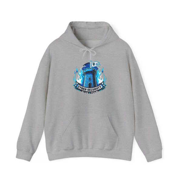Cyber Castle Hooded Sweatshirt - Image 3