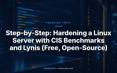 Step-by-Step: Hardening a Linux Server with CIS Benchmarks and Lynis (Free, Open-Source)
